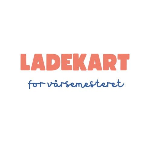 Lag et ladekart for vårsemesteret